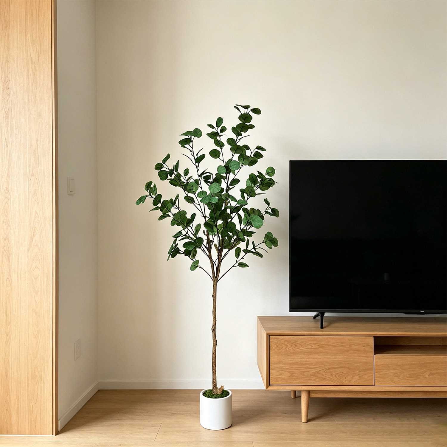 120-155Cm/5.1Ft Artificial Euc - огляд і ціна Ficus Lyrata Tree